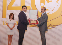 Media representatives receive awards in accordance with Azerbaijani president’s order. Baku, Azerbaijan, Jule 22, 2015